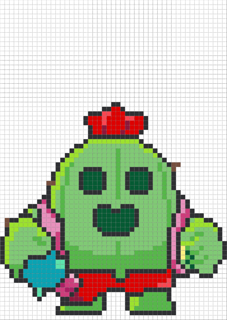 Спайк по клеткам из БРАВЛ