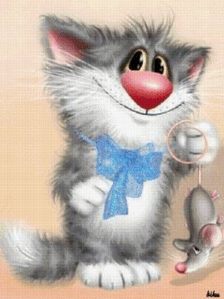 Коты Алексея Долотова гиф