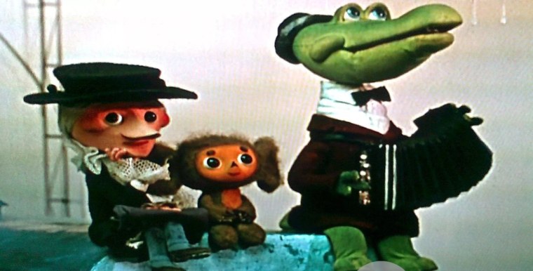 Чебурашка и крокодил Гена 1971