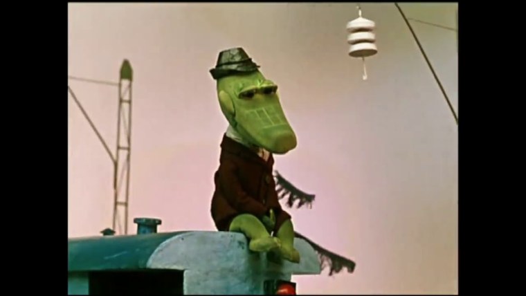 Крокодил Гена голубой вагон мультфильм 1969