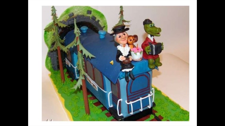 Мультфильм Гена голубой вагон