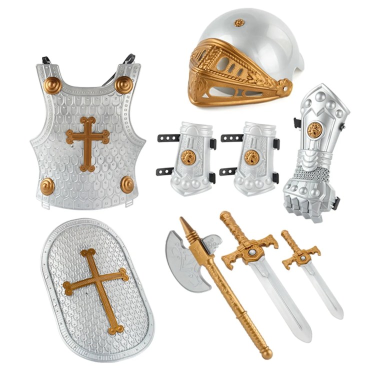 Схема рыцарского доспеха