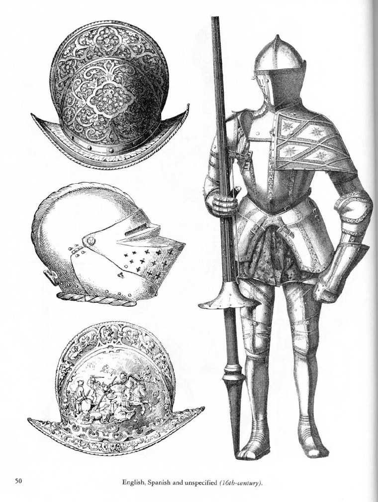 Рыцарские доспехи средневековья схема