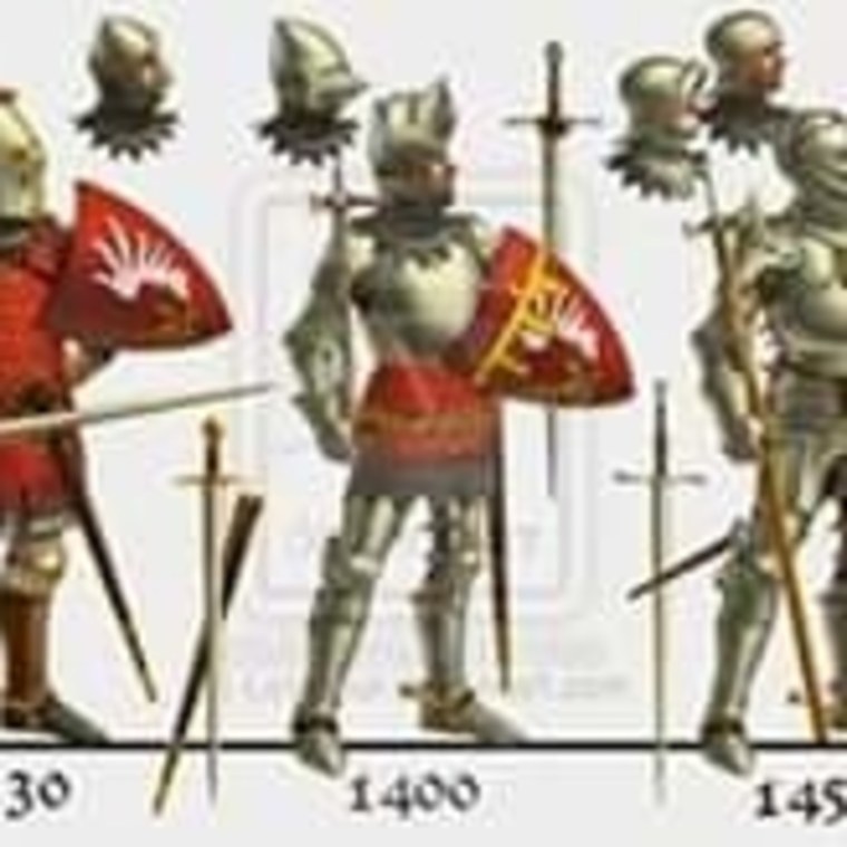 Рыцари Англии 15 век