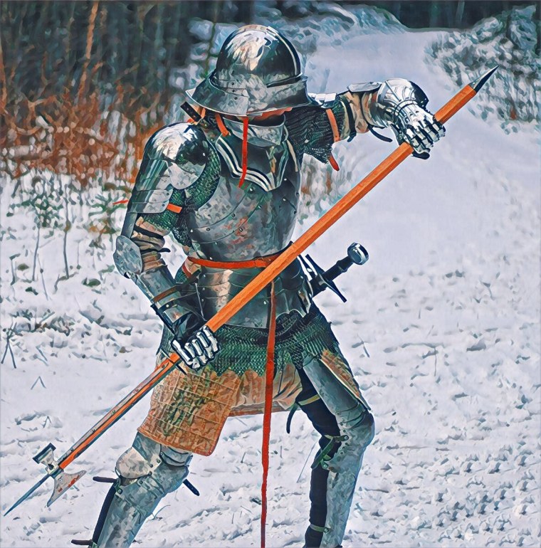 Вооружение рыцаря 16 века