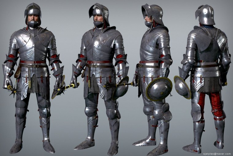 Доспехи и вооружение рыцарей 12 века