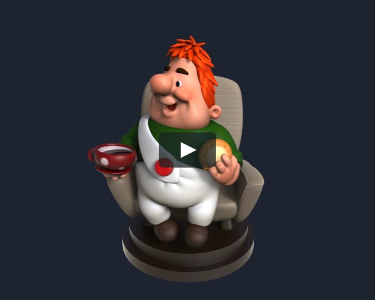 Торт с Карлсоном