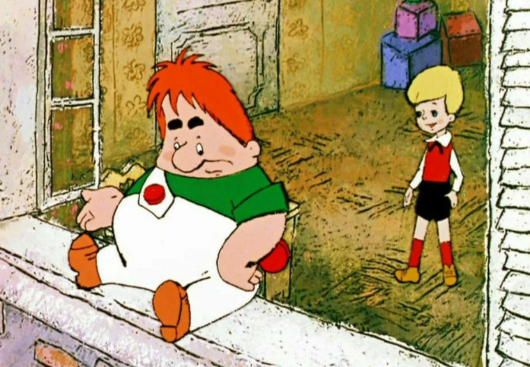 Малыш и Карлсон мультфильм 1968