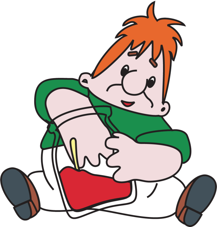 Малыш и Карлсон на белом фоне