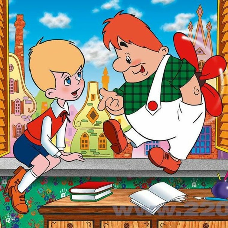 Малыш и Карлсон мультфильм