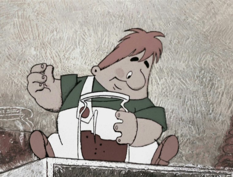 Карлсон который живёт на крыше мультфильм Советский