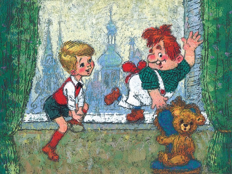 Анатолий Михайлович Савченко иллюстрации Карлсон