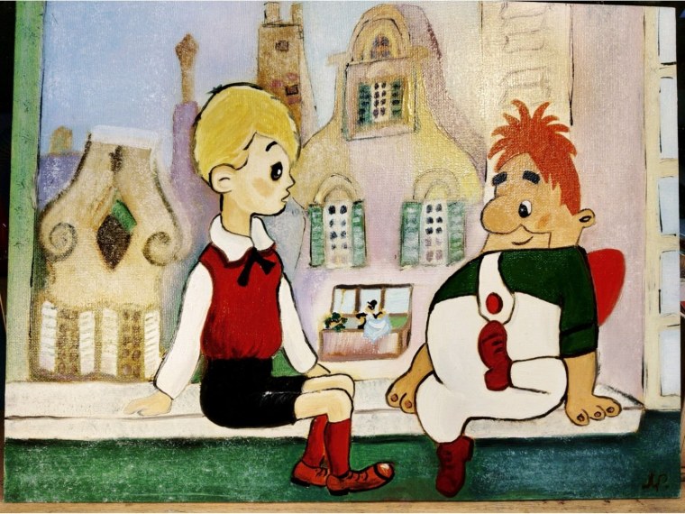 Малыш и Карлсон арт