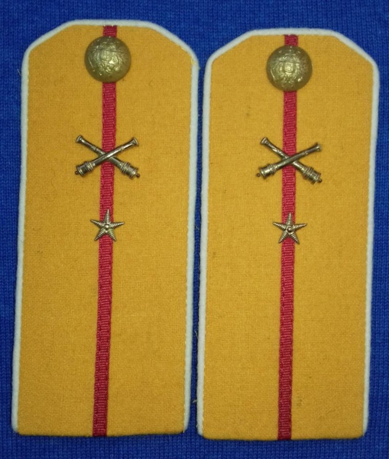 Погоны офицеров РИА