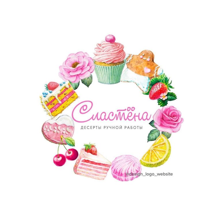 Наклейки для домашней кондитерской