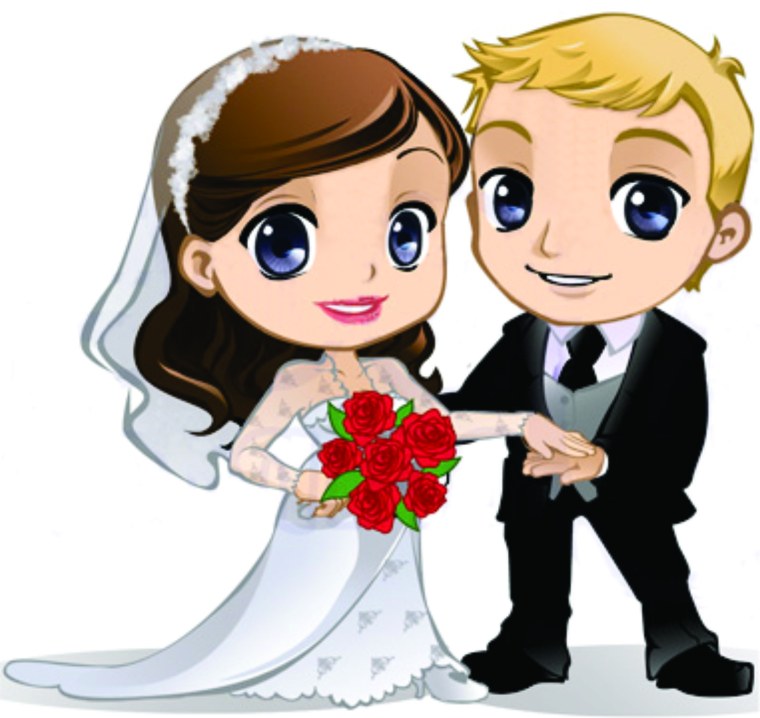 Жених и невеста лов из