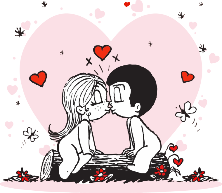 Открытки Love is