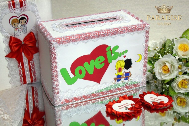 Подарок в стиле Love is