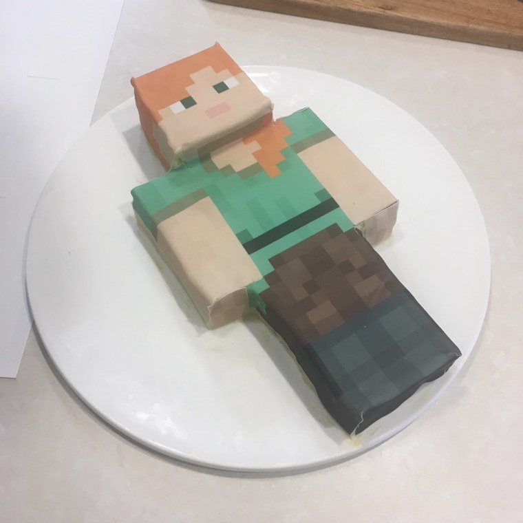 Тортики с Стив майнкрафт