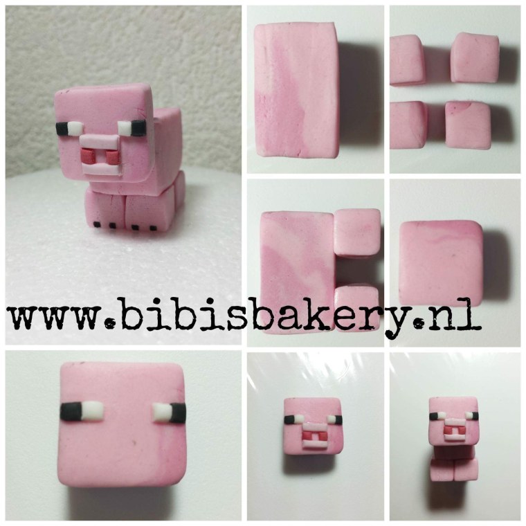 Фигурки из МАЙНКРАФТА из мастики