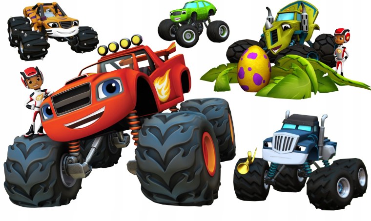 Блейз и чудо машинки персонажи