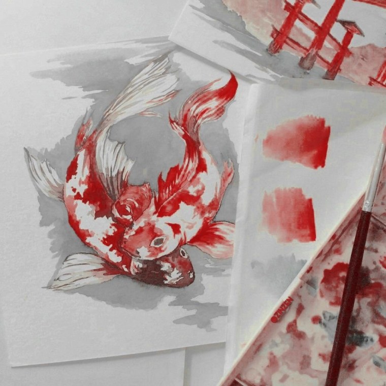 Эстетика красного и белого