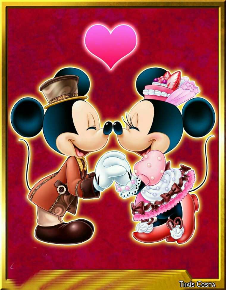 Микки влюбленный