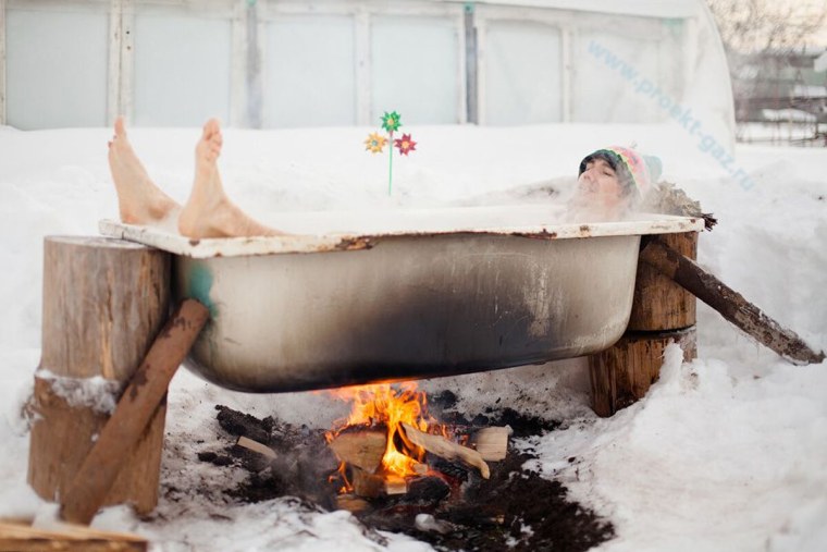 Горячая ванна