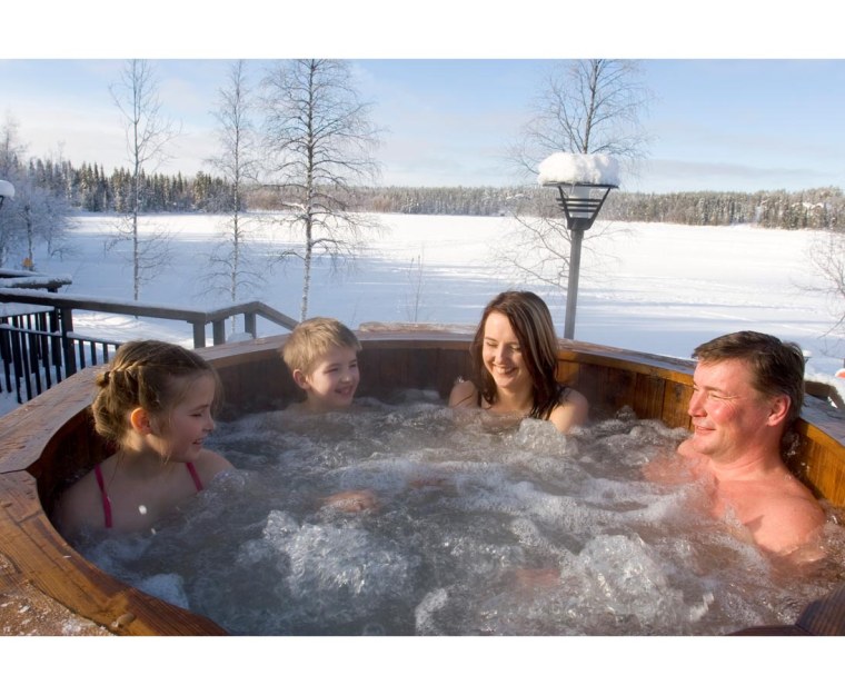 Зимний бассейн с подогревом