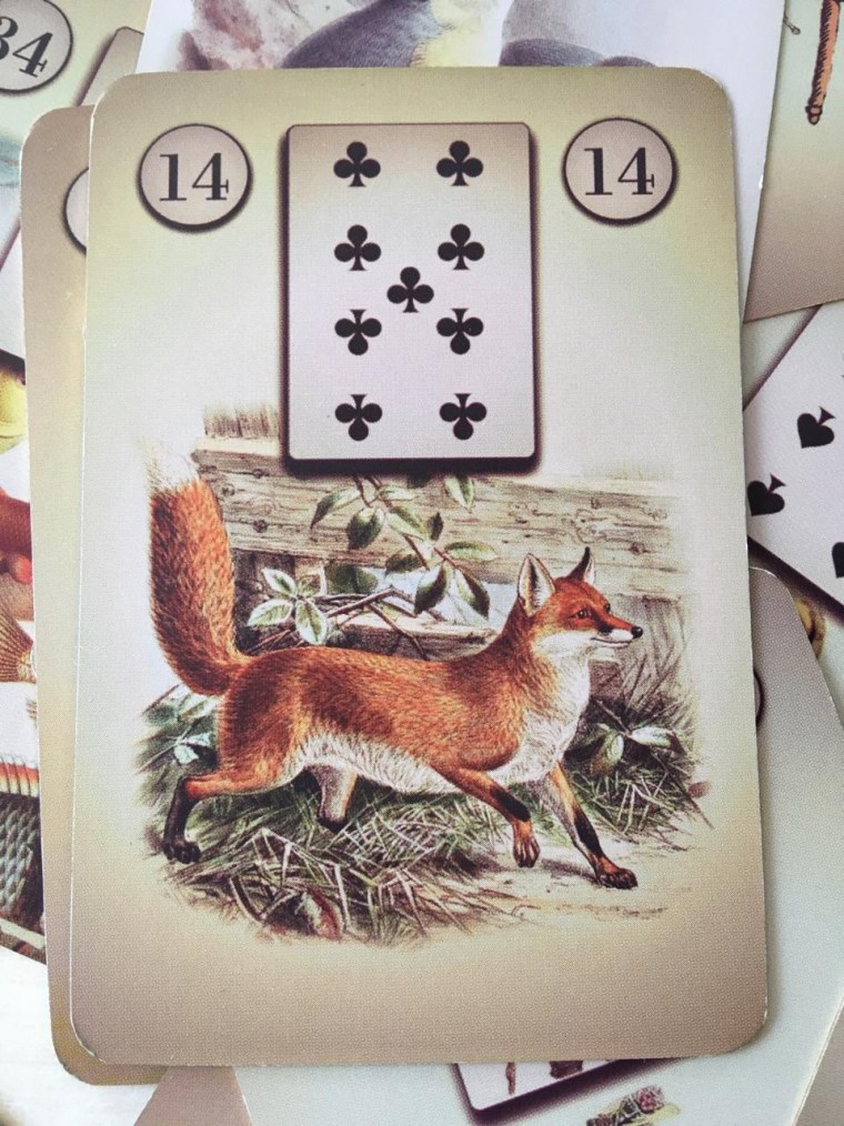 Ленорман колода лиса