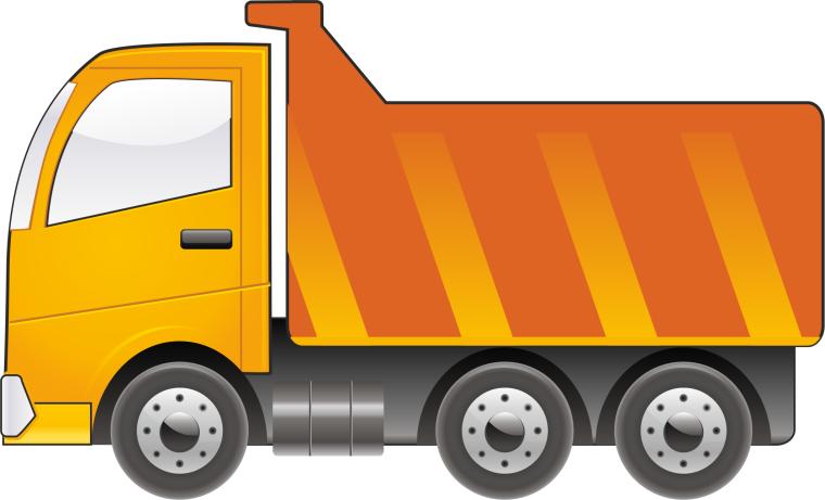 Грузовой автомобиль мультяшный