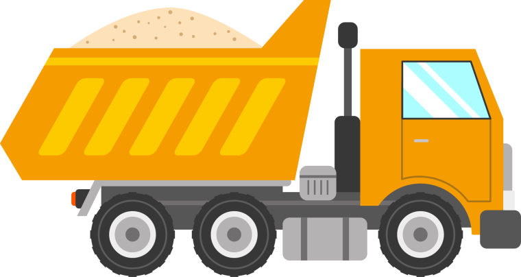 Мультяшный грузовик