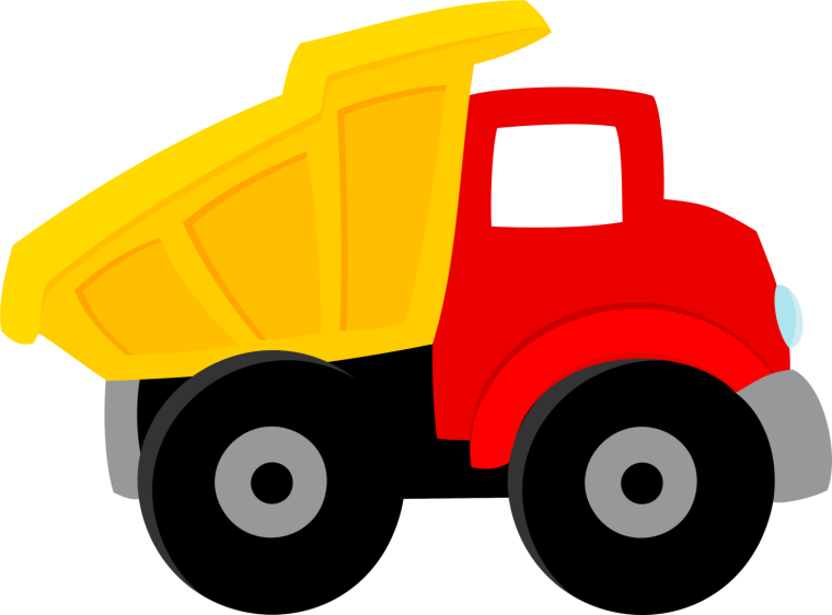 Нарисовать грузовик ребенку