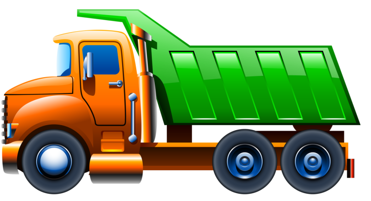 Мультяшный грузовик