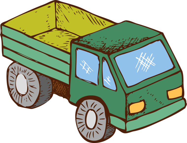 Мультяшный грузовик