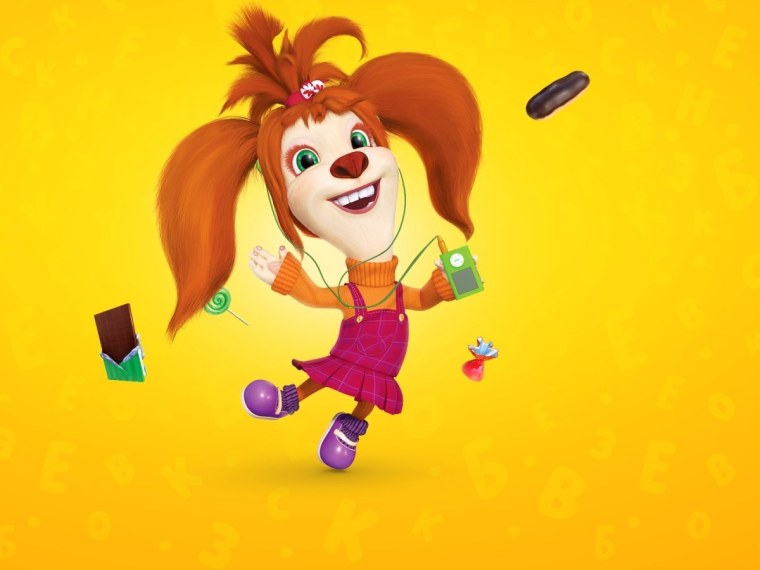 Герои мультика Барбоскины Лиза