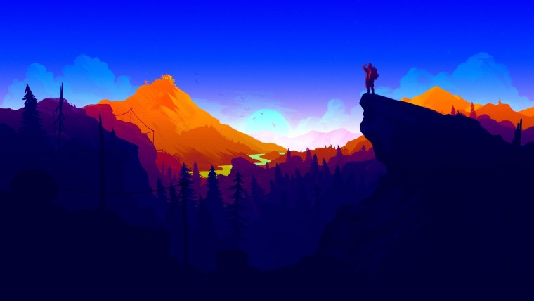 Firewatch Wallpaper 4k
