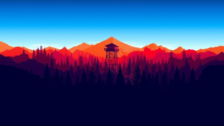 Фон Firewatch 4k