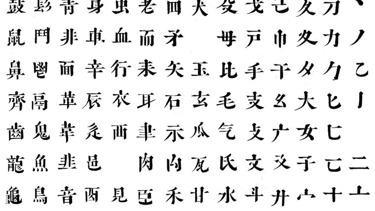 Китайские буквы алфавит