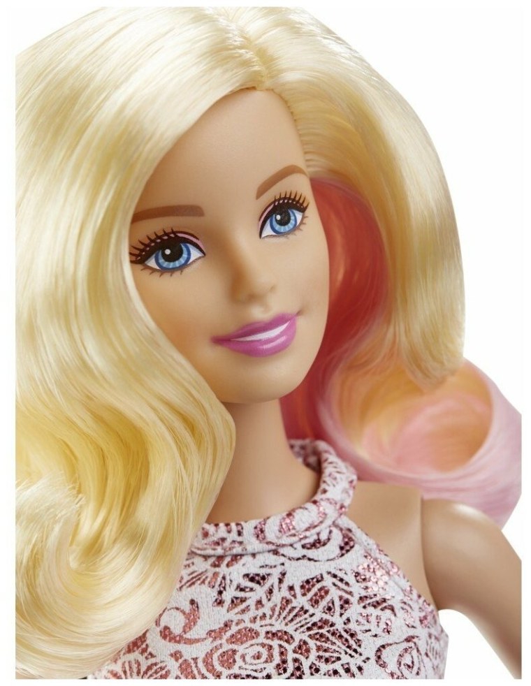 Барби блондинка без челки Маттел
