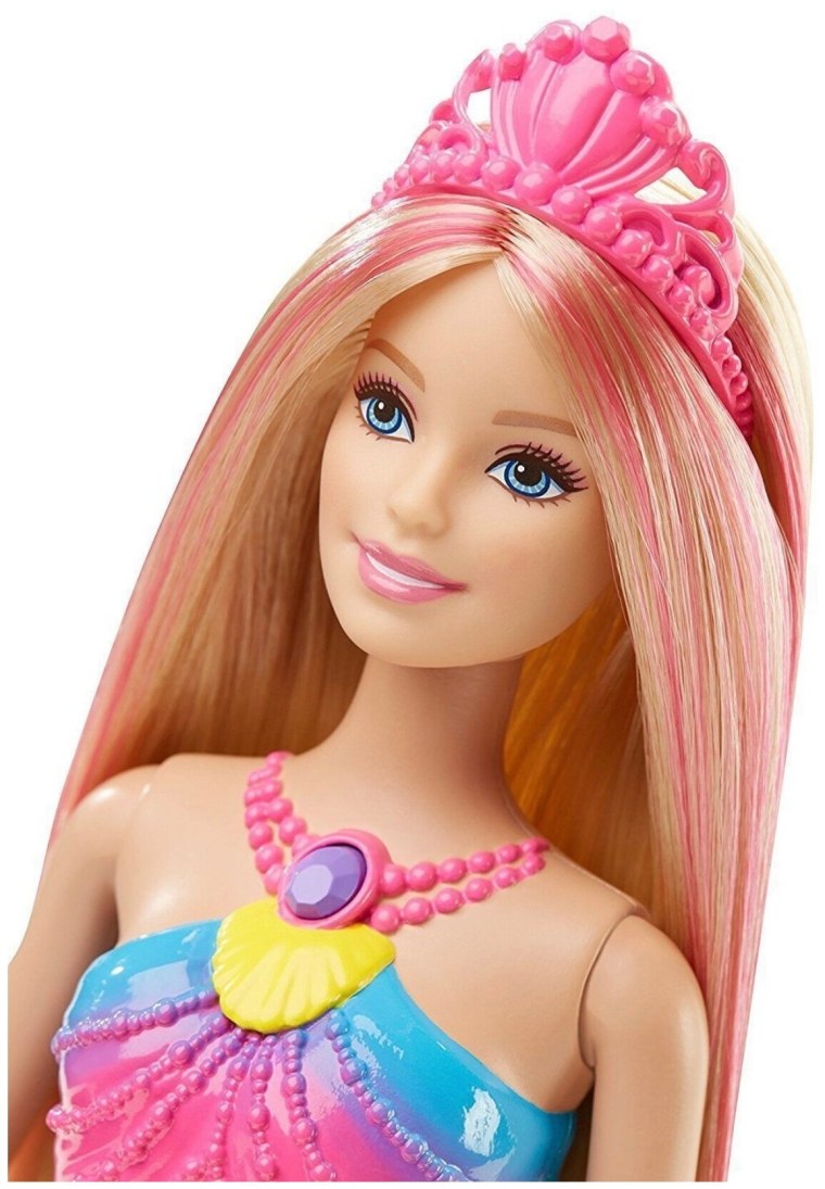 Кукла Barbie Радужная Русалочка Gem Fasion, 28 см, dhc40