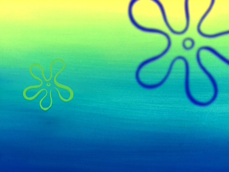 Цветочки из Спанч Боба