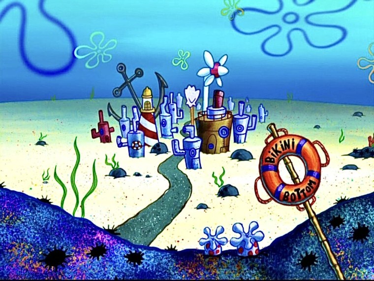 Спанч Боб бикини Боттом