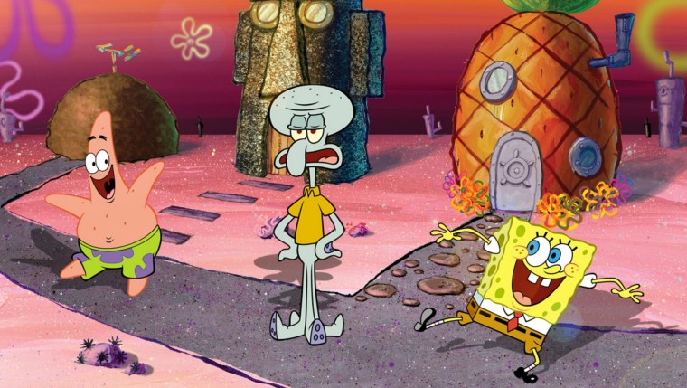 Спанч Боб Патрик и Сквидвард