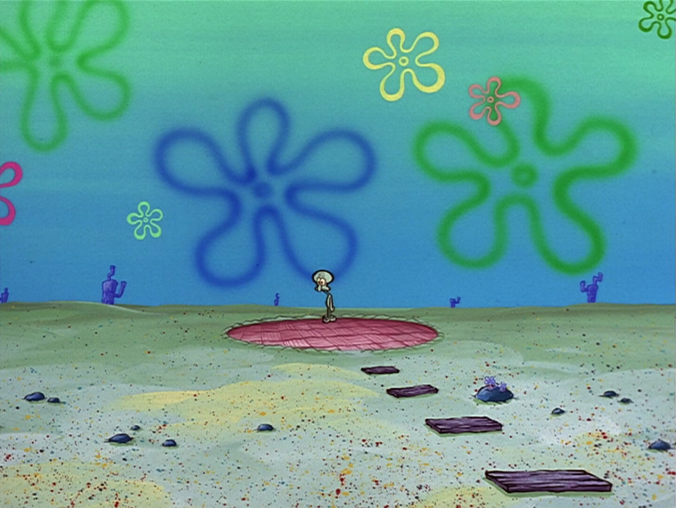 Цветочки из Спанч Боба