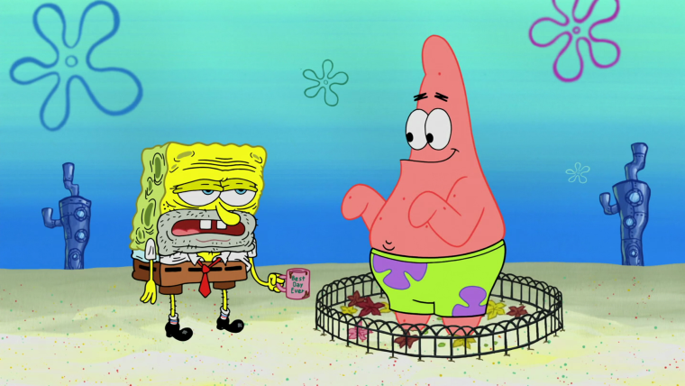 Губка Боб квадратные штаны мультсериал Патрик