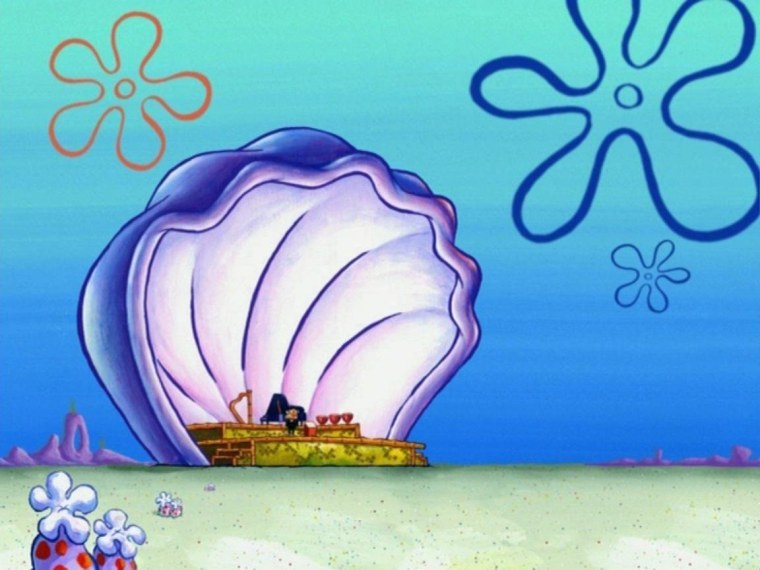 Цветочки из губки Боба