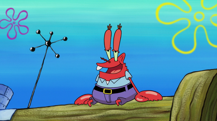 Розовый краб Спанч Боб