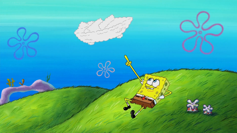 Губка Боб медузьи поля
