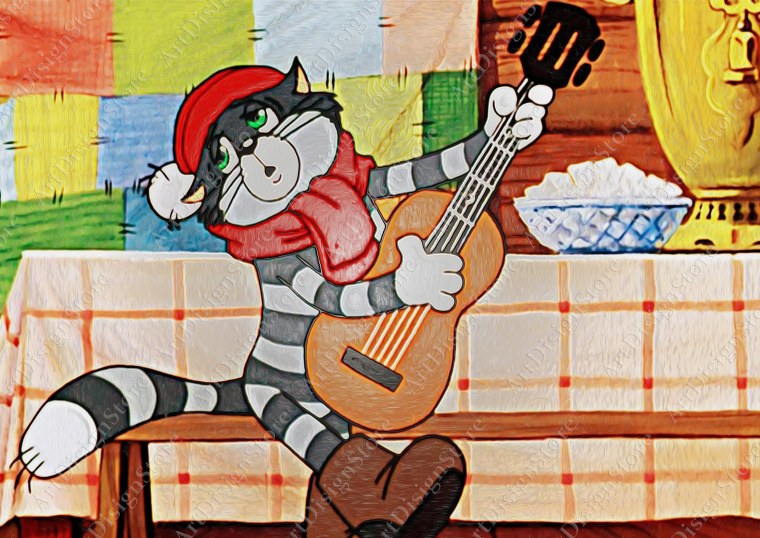 Простоквашино кот Матроскин